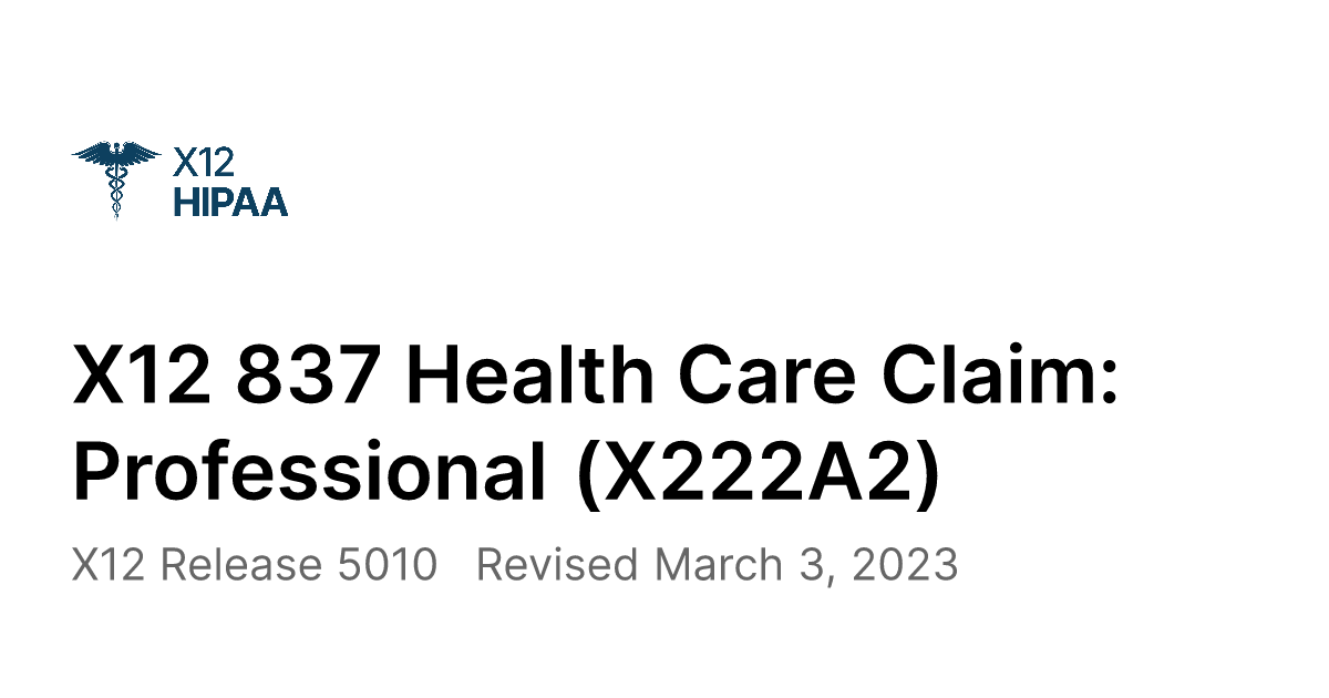 hipaa 837 to excel