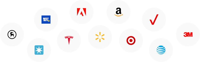 Logos of companies in the Stedi Network